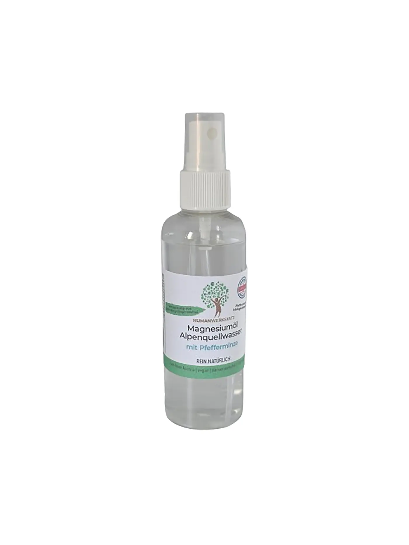 HUMANWERKSTATT | Magnesium Öl mit Pfefferminze | 